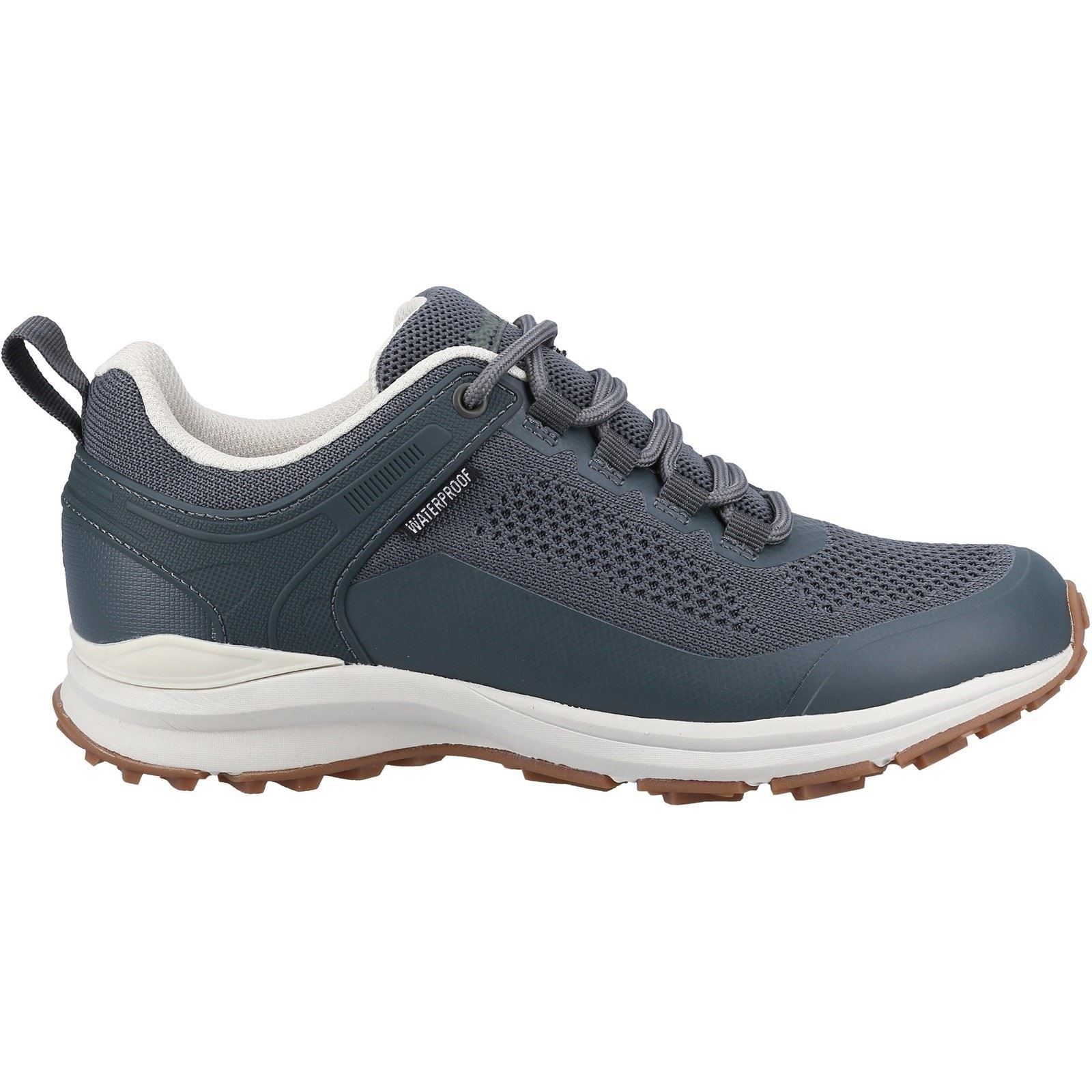 Cotswold Compton Recycled Plastic+Synthetic Pu Women's Grey Sneakers