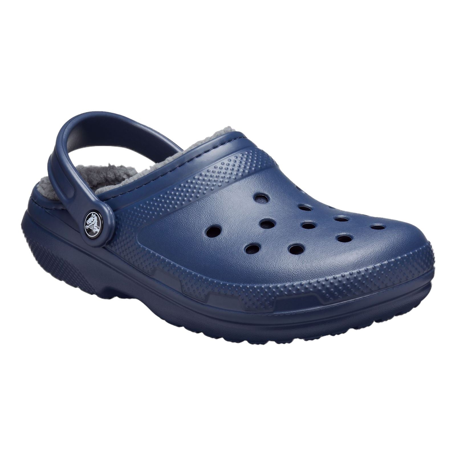 Crocs Classic Lined Synthetic Navy/Charcoal Clogs