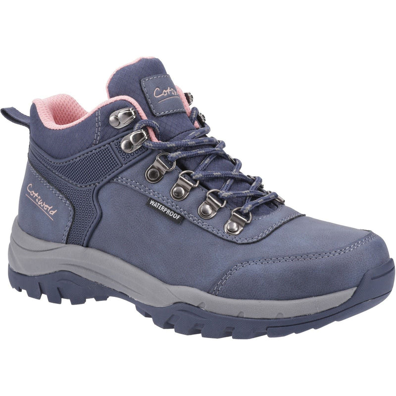 Cotswold Overbury Synthetic Women's Navy Hiking Boots