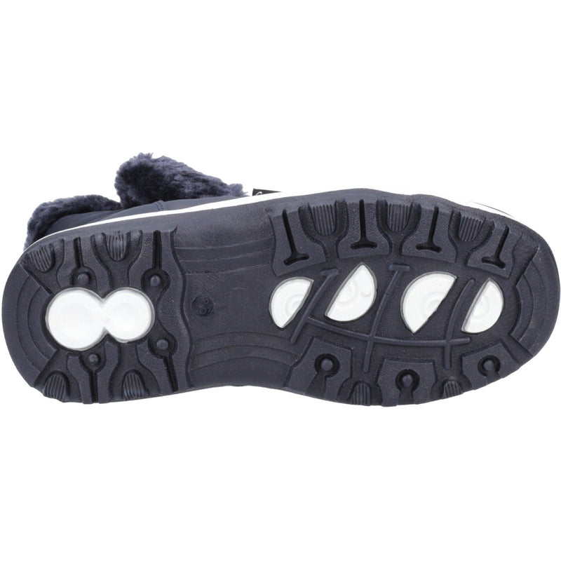 Cotswold Butterrow Textile Women's Navy Winter Mid Calf Boots