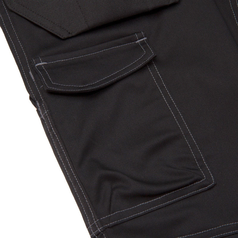Caterpillar Essential Knee Pocket Stretch Holster Synthetic Men's Black Outdoor Trousers