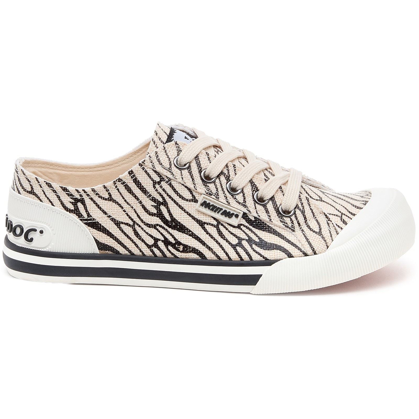 Rocket Dog Jazzin Wales Cotton Women's Black Sneakers