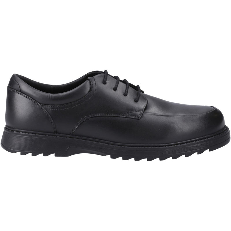 Hush Puppies Romeo Leather Boys's Black Shoes