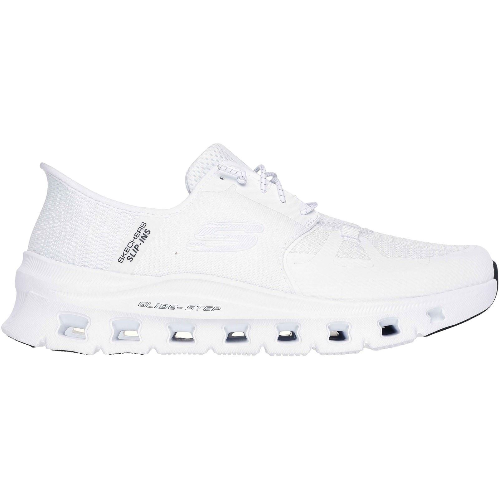 Skechers Glide-Step Pro Textile Men's White Standard Trainers