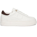 Dune Eden Leather Women's White Trainers