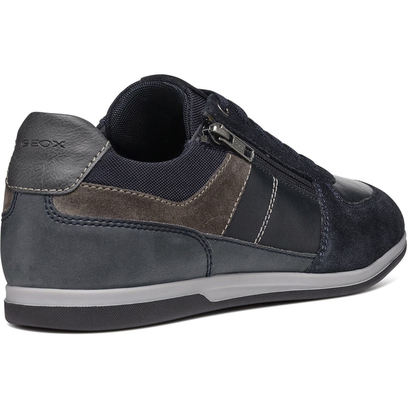 Geox U Renan B Suede Men's Navy/Grey Sneakers