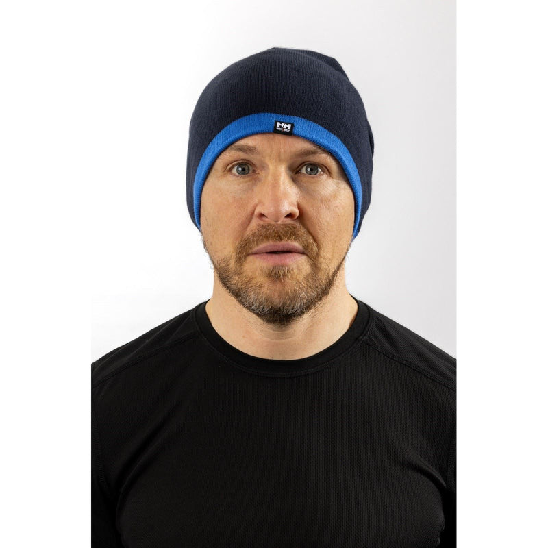 Helly Hansen Workwear Classic Reversible Unisex Adults Blue Beanie Hat