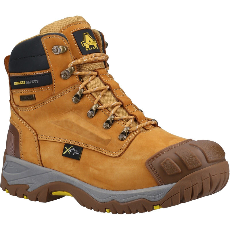 Amblers Safety 986 Leather Honey Safety Boots