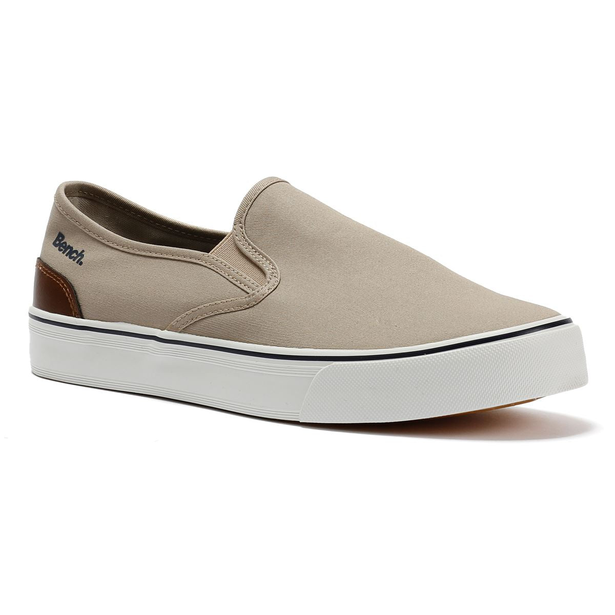 Bench Dalton Canvas Slip On Men's Sand Sneakers