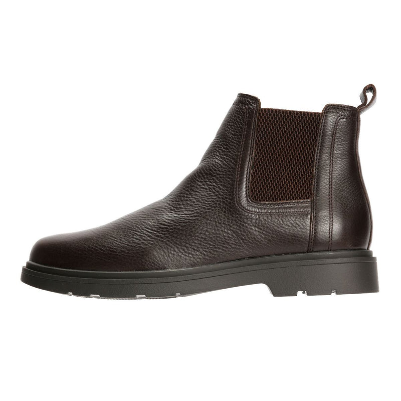 Geox Spherica EC1 C Tumble Leather Men's Coffee Boots