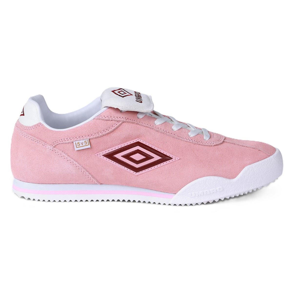 Umbro 5V5 Suede Impatients Pink/Red Dahlia Sneakers