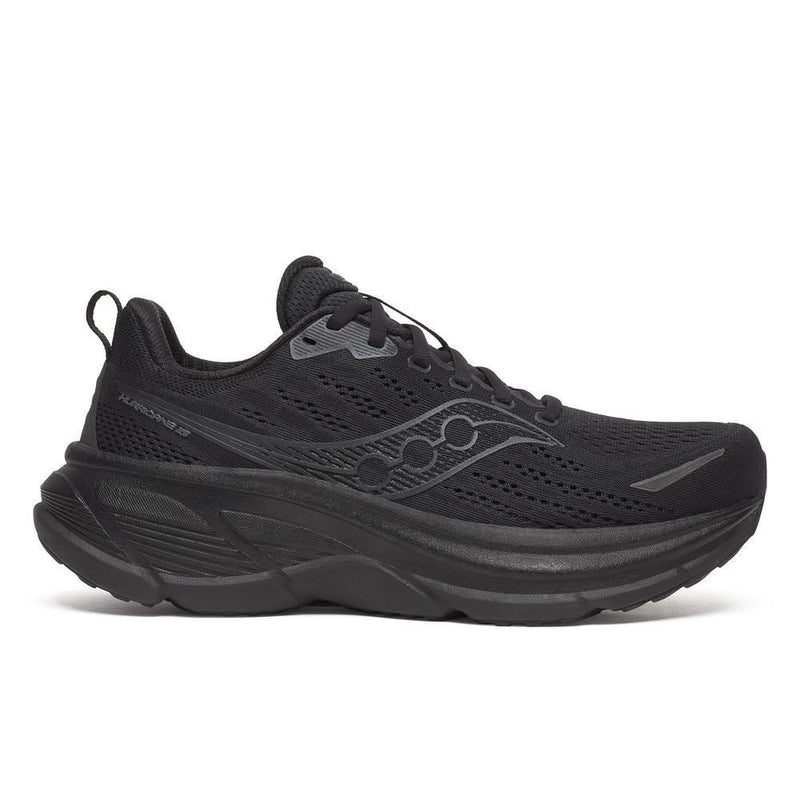 Saucony Hurricane 25 Men's Triple Black Sneakers