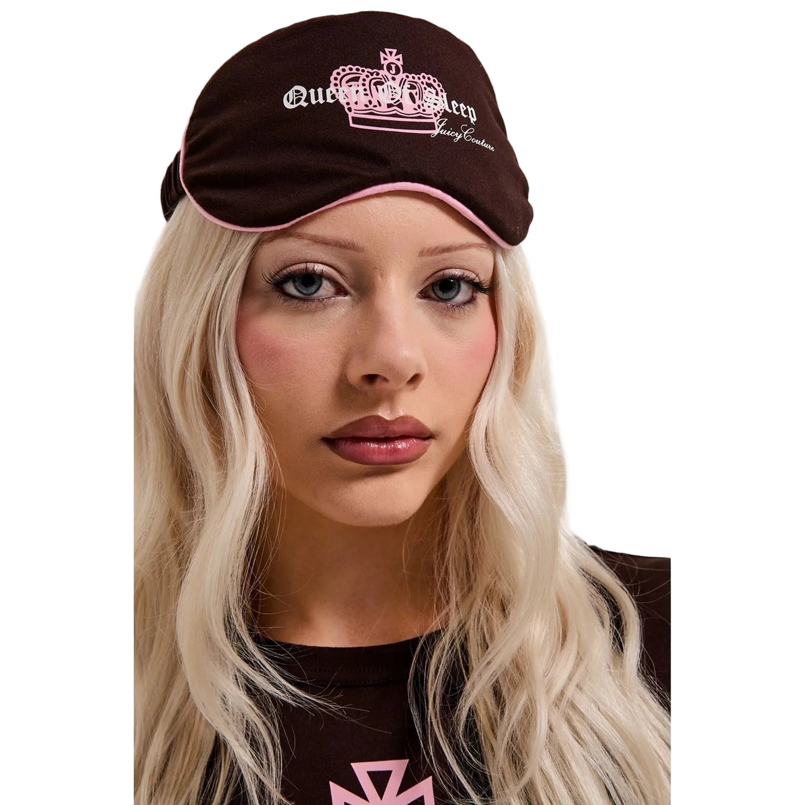 Juicy Couture Queen Of Sleep Polyester Women's Brown Loungewear Set