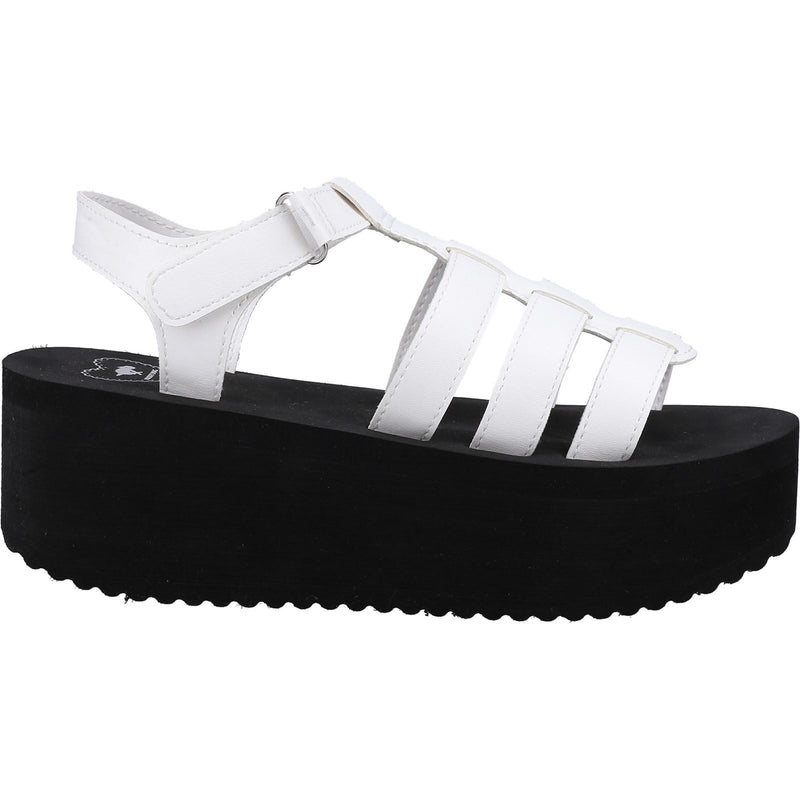 Rocket Dog Helio Terrence Polyurethane Women's White Wedges