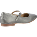 Hush Puppies Pasha Leather Women's Pewter Shoes