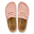 Birkenstock Naples Suede Women's Pink Clay Regular Clogs