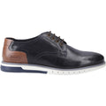 Pod Cillian Leather Men's Navy Lace-Up Shoes