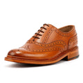 Ben Sherman Sugarman Brogue Leather Men's Tan Lace-Up Shoes