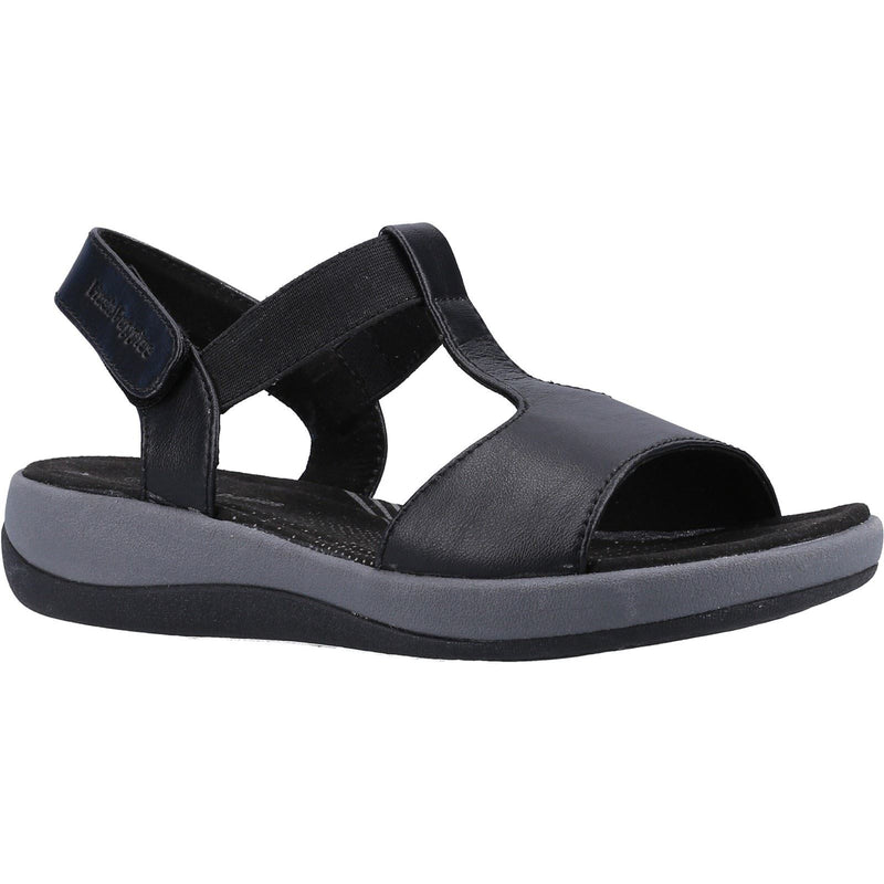 Hush Puppies Sylvie Leather Women's Black Sandals