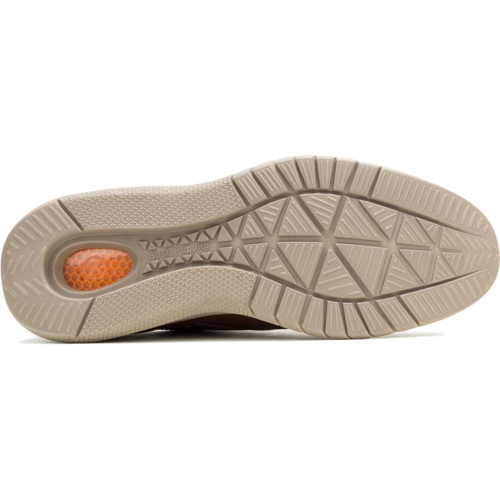 Hush Puppies Advance Leather Men's Cappucino Lace-Up Shoes