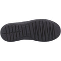 Hush Puppies Shane Senior Leather Boys's Black Lace-Up Shoes
