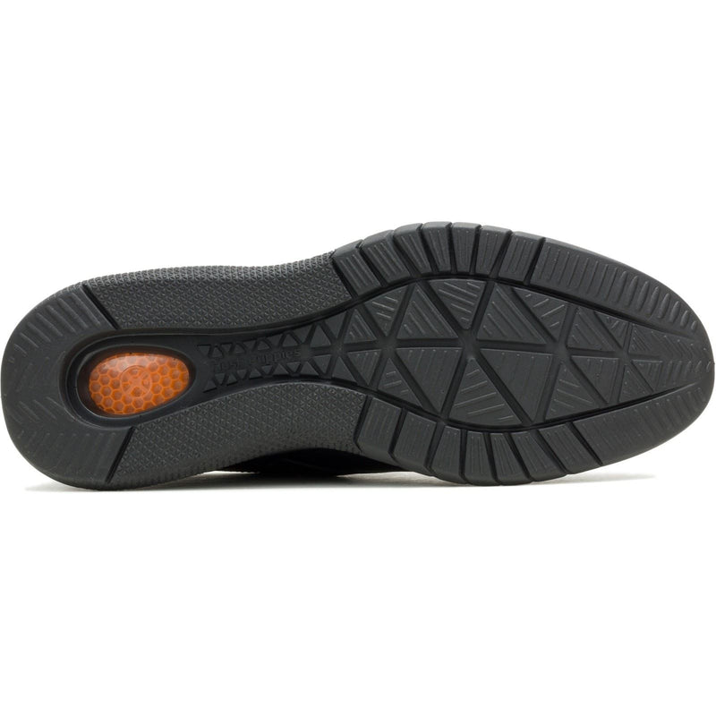 Hush Puppies Advance Leather Men's Black/Black Lace-Up Shoes