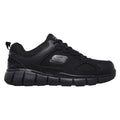 Skechers Workwear Telphin Sanphet Leather Men's Black Safety Trainers