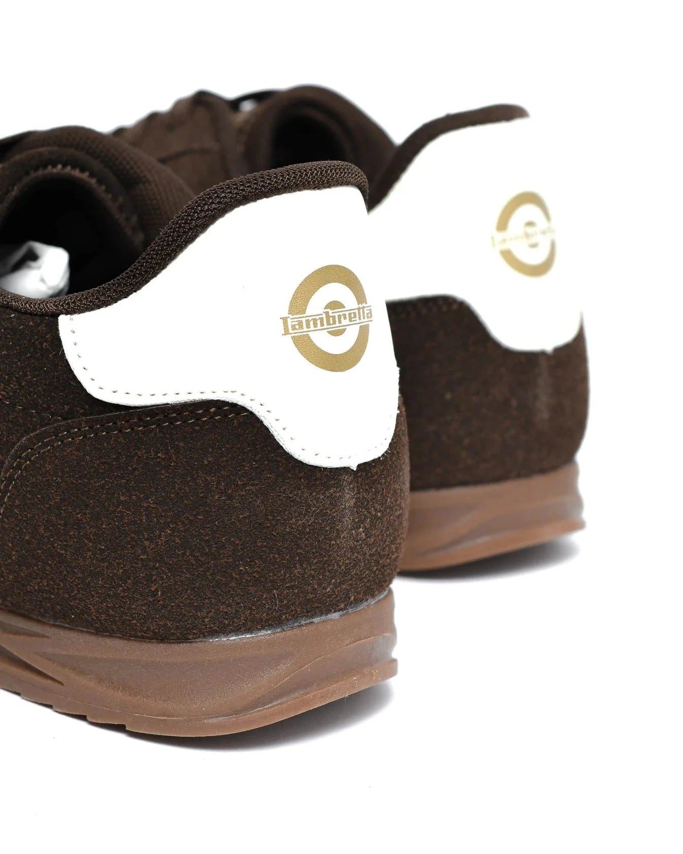 Lambretta Tackle Men's Chocolate Sneakers