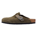 Birkenstock Boston Suede Thyme Clogs