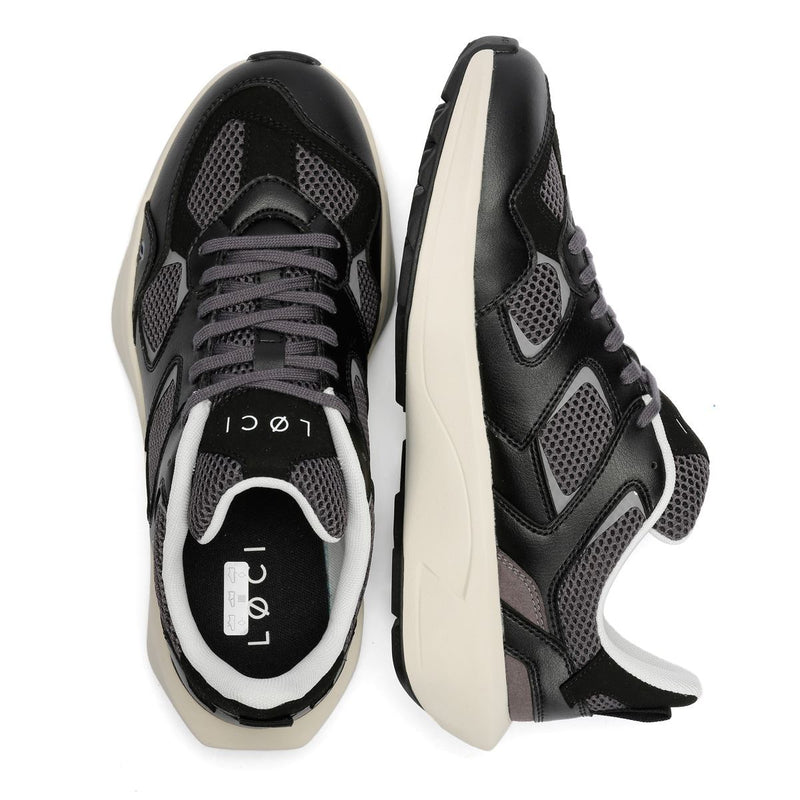 LØCI VØLT Black/Gray Sneakers