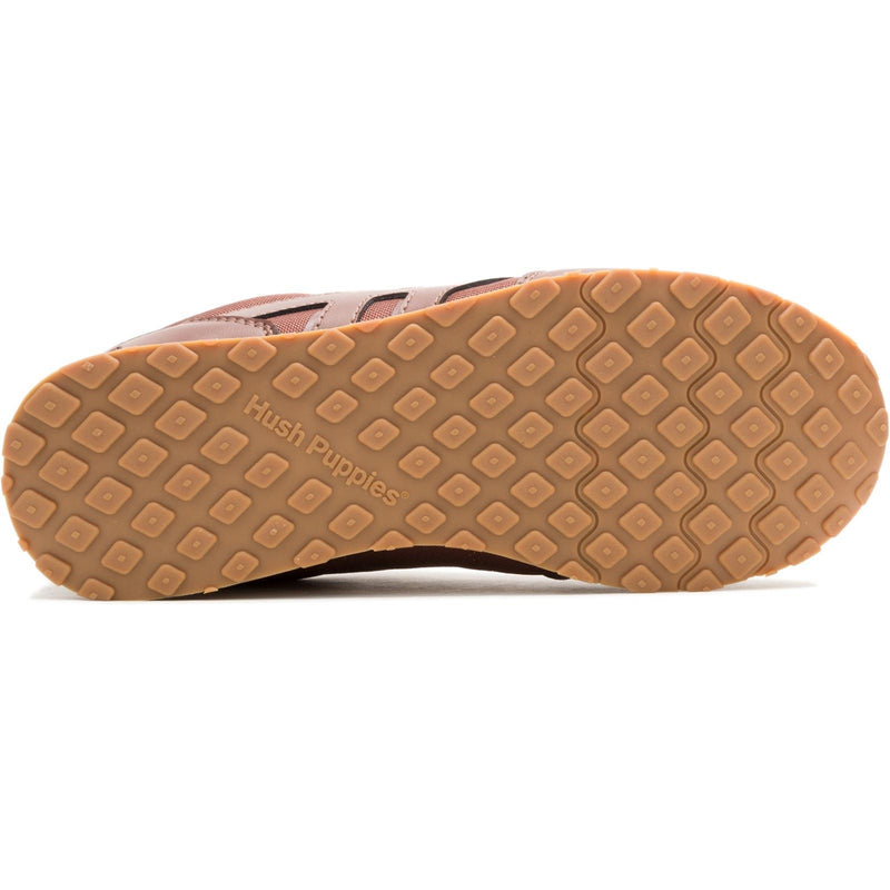 Hush Puppies Seventy8 Leather Men's Cognac Sneakers