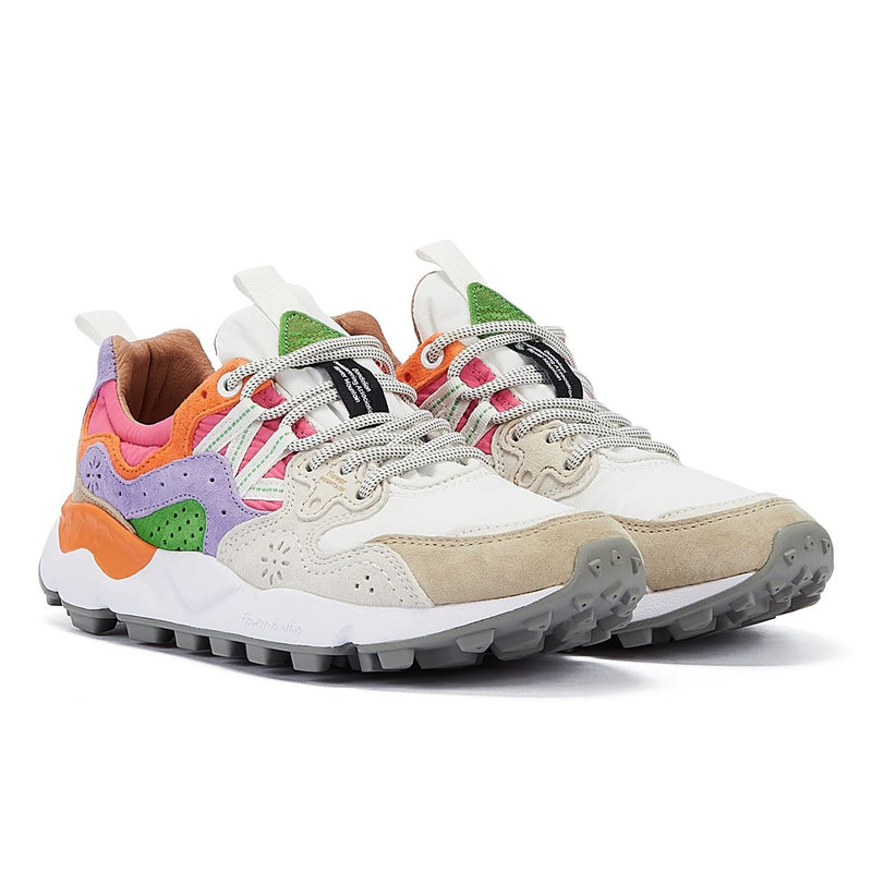 Flower Mountain Yamano 3 Women's White/Pink Sneakers