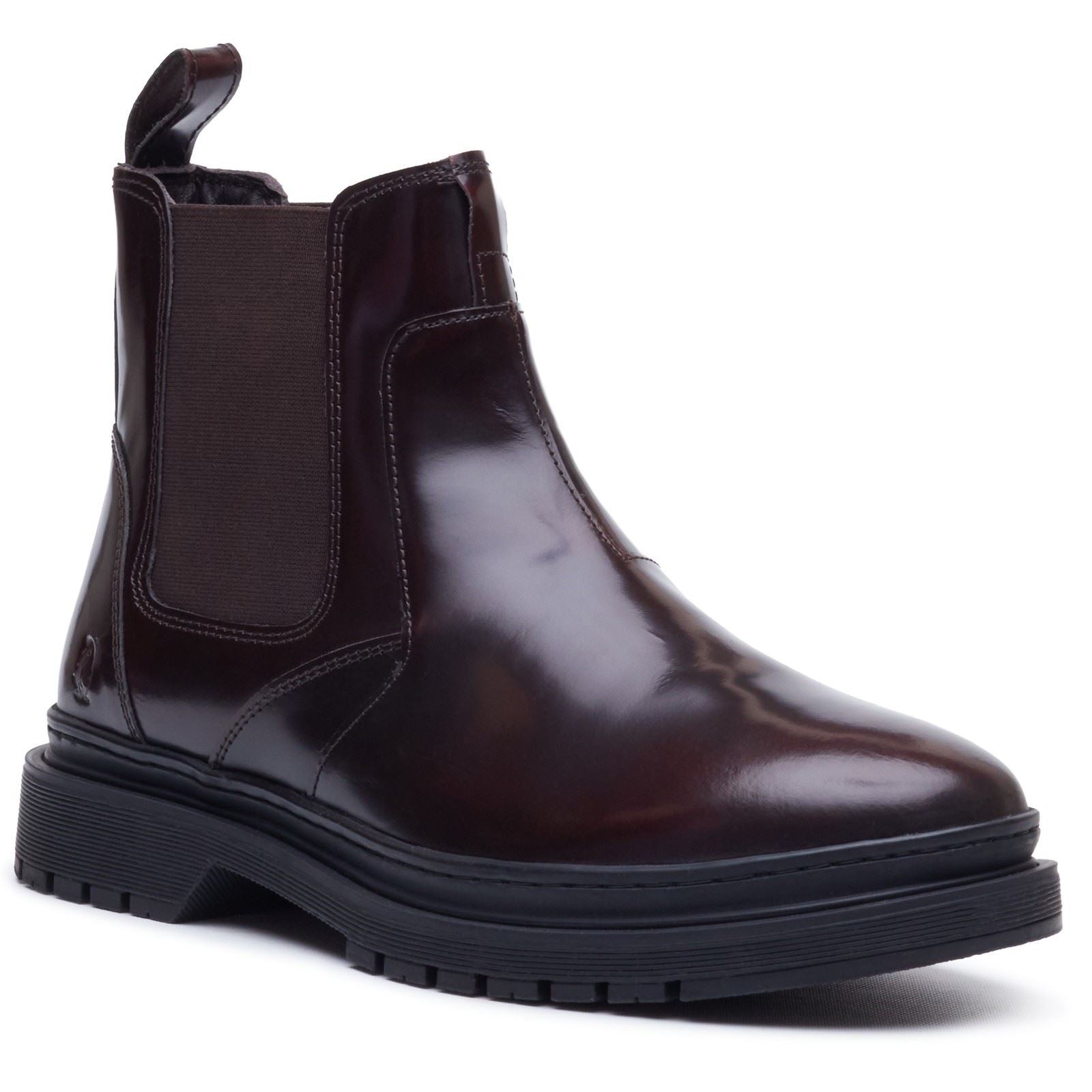 Hush Puppies Jamie Leather Men's Bordeaux Boots