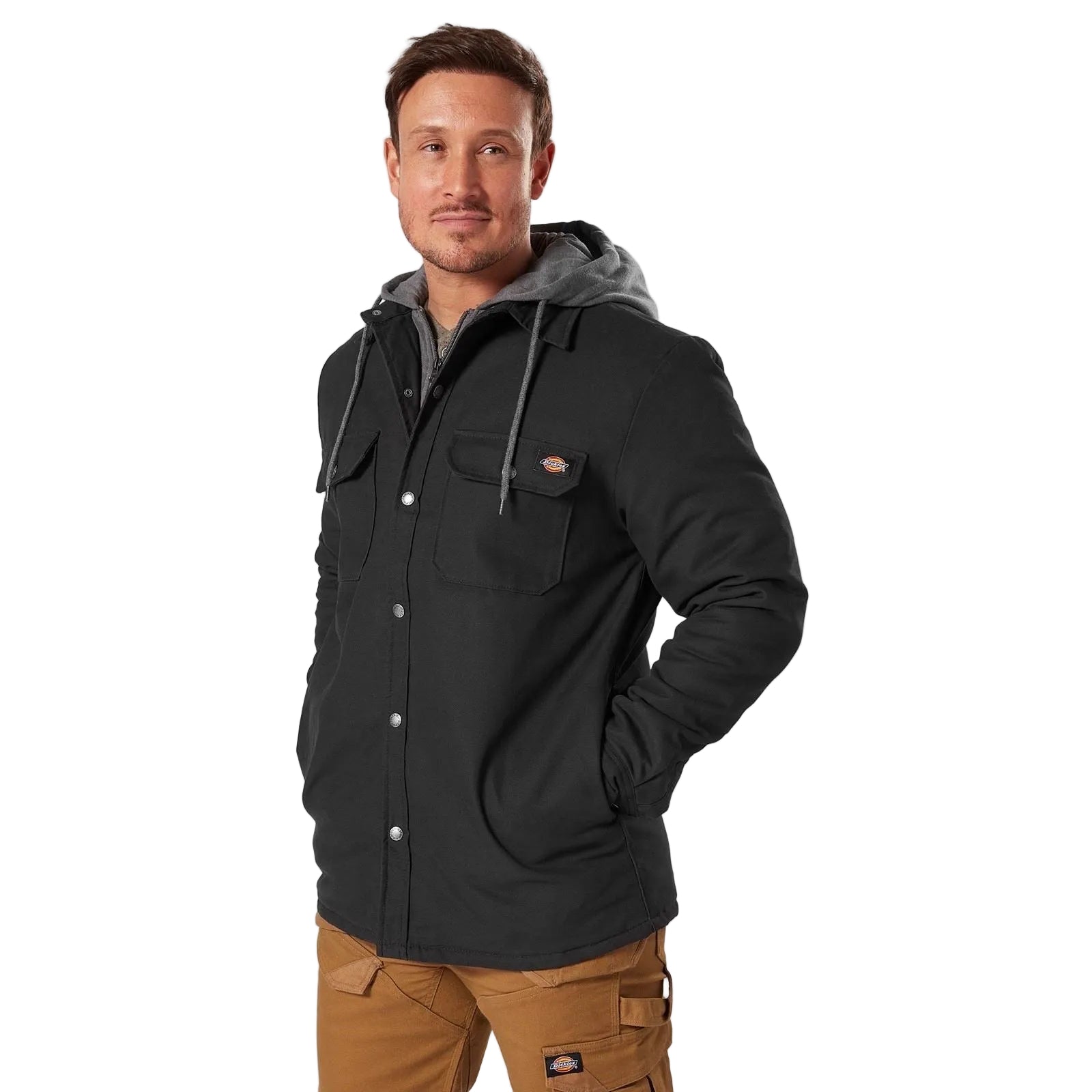 Dickies Duck Men's Black Shirt Jacket