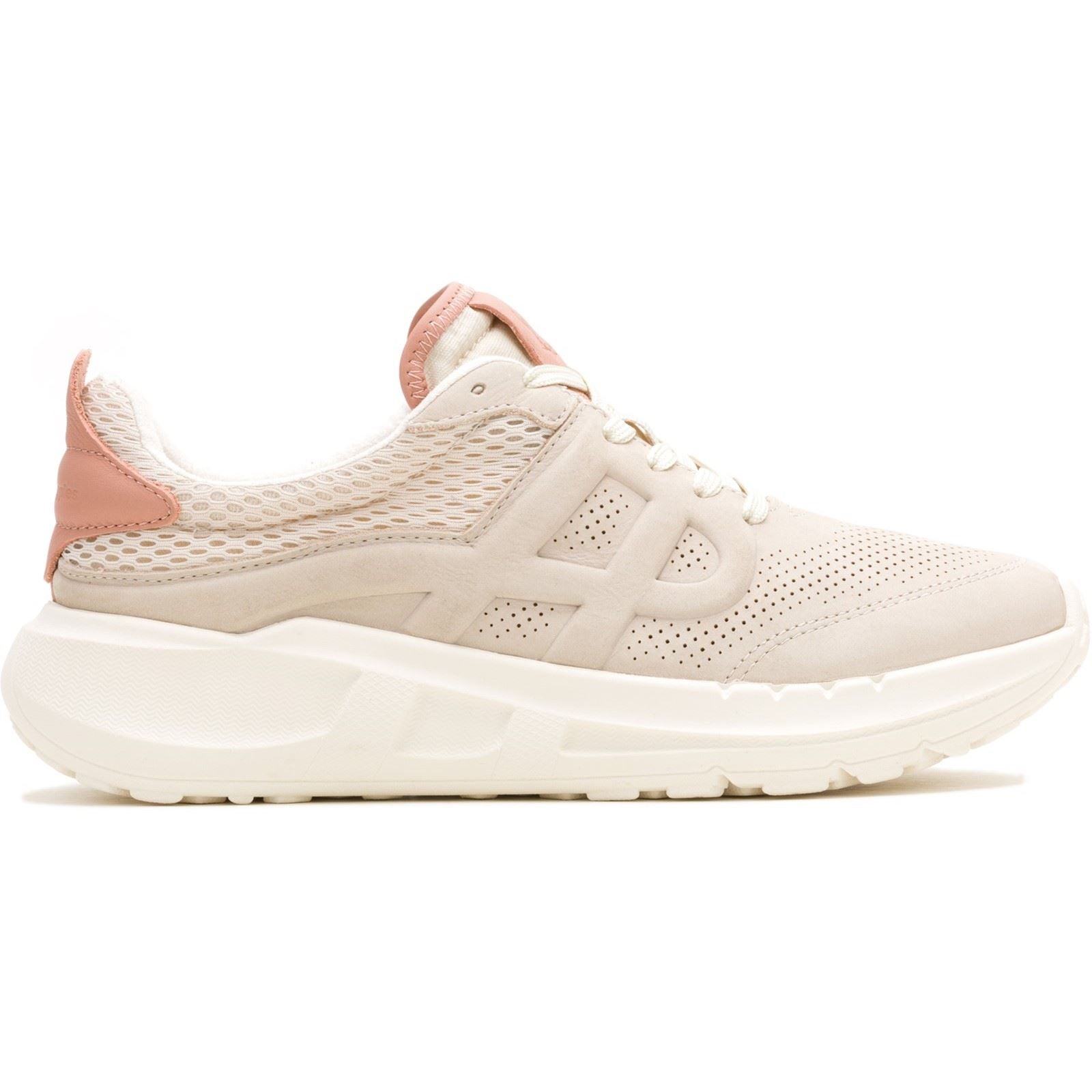 Hush Puppies Seventy8 Runner Suede Women's Stone Sneakers