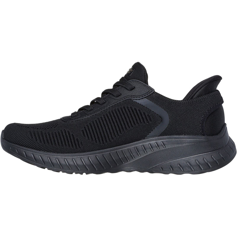 Skechers BOBS Sport Squad Chaos Textile Women's Black Trainers