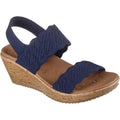 Skechers Beverlee Timeless Touch Textile Women's Navy Sandals