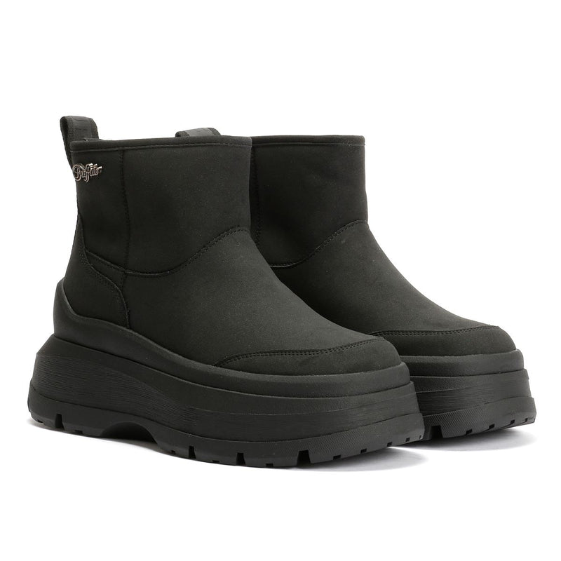 Buffalo Olympia Pull On LO Warm Women's Black Boots