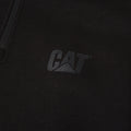 Caterpillar Essential 1/4 Zip Polyester Men's Black Sweatshirt
