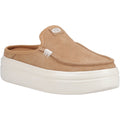 HEYDUDE Austin Lift Classic Leather Women's Tan Mules