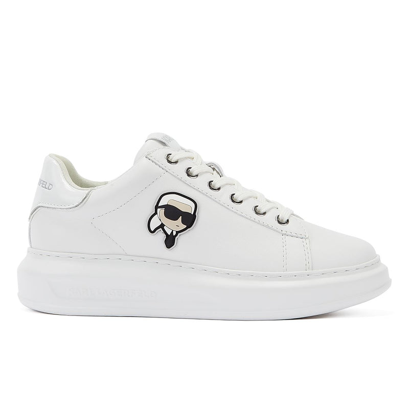 Karl Lagerfeld Kapri NFT LO Lace Women's White Mono Sneakers