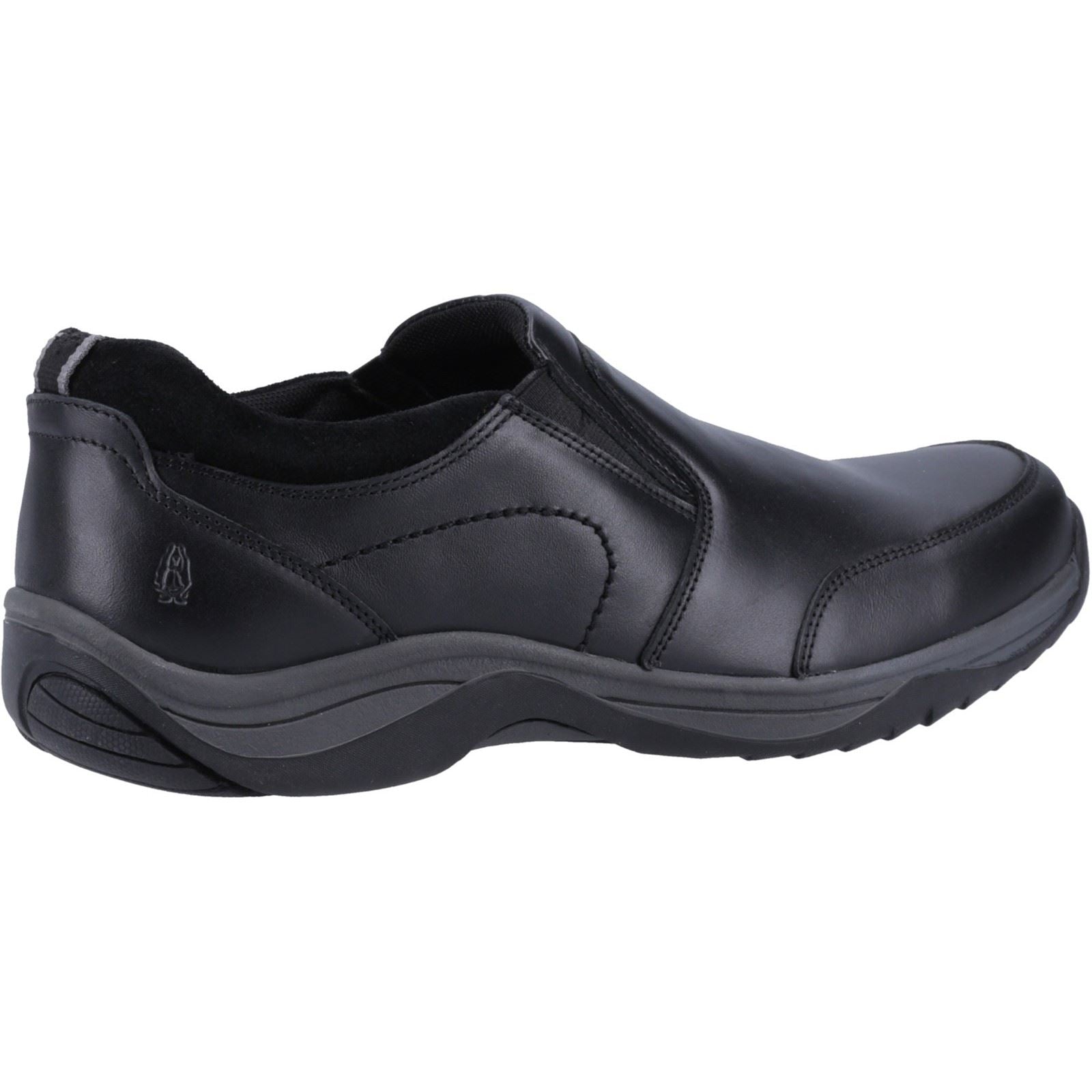 Hush Puppies Donald Leather Men's Black Moccasins Shoes
