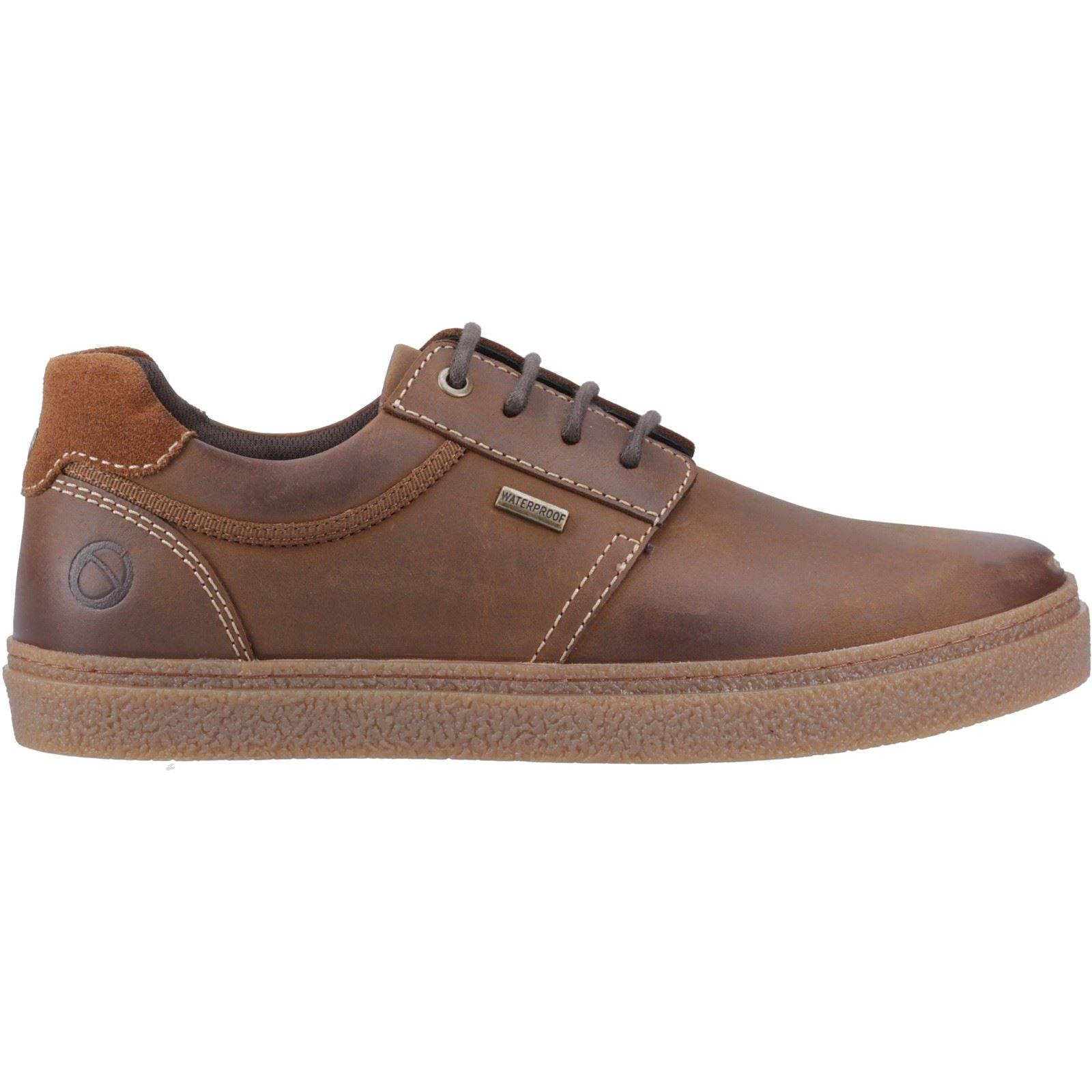 Cotswold Sapperton Leather Men's Tan Lace-Up Shoes
