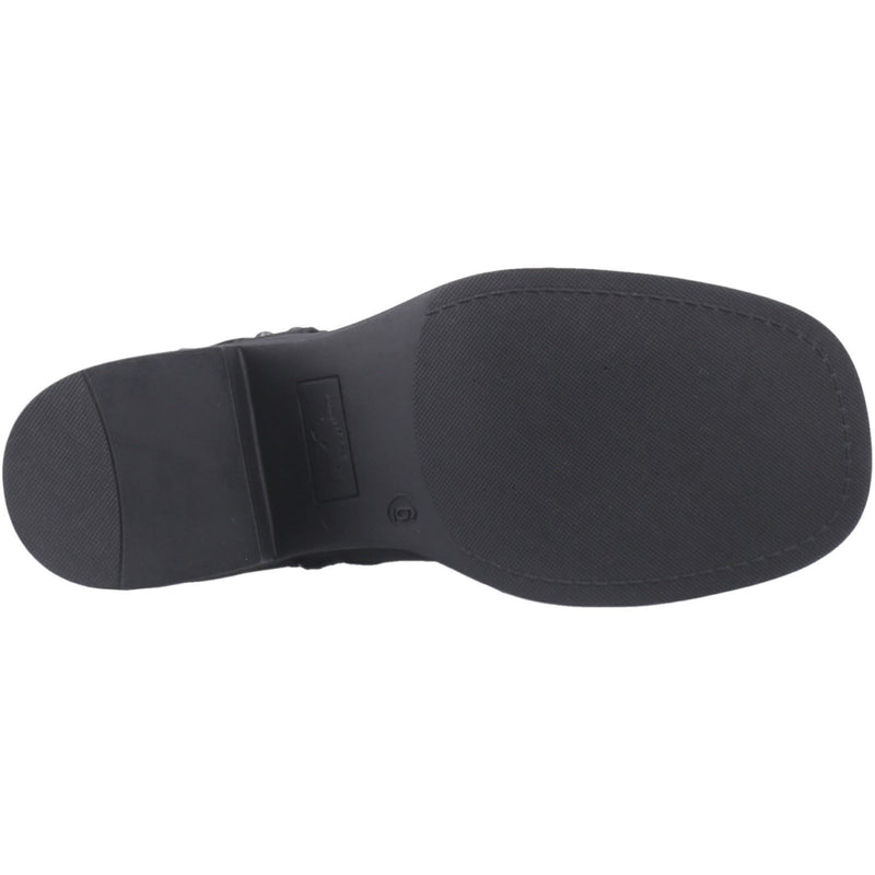 Rocket Dog Nash Faux Leather Women's Black Heeled Knee High Boots