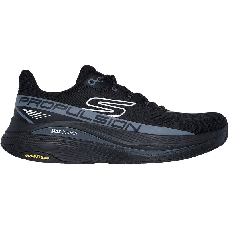 Skechers Performance Max Cushioning Propulsion Textile Men's Black Sneakers