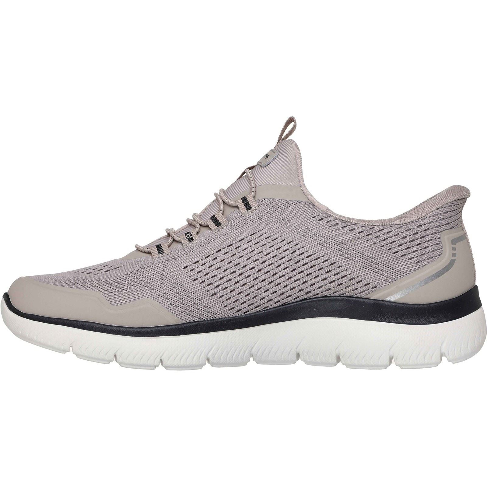 Skechers Summits Top Rate Textile Men's Taupe/Black Standard Sneakers