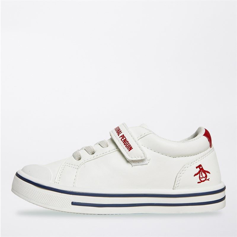 Penguin Junior Rainbow White Sneakers