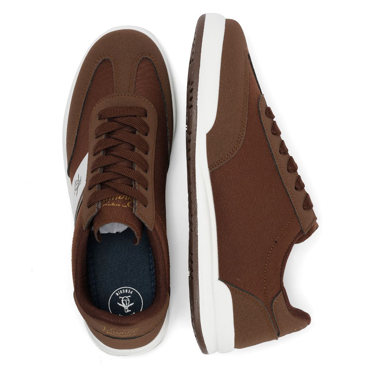 Penguin Gaz Men's Chocolate Sneakers
