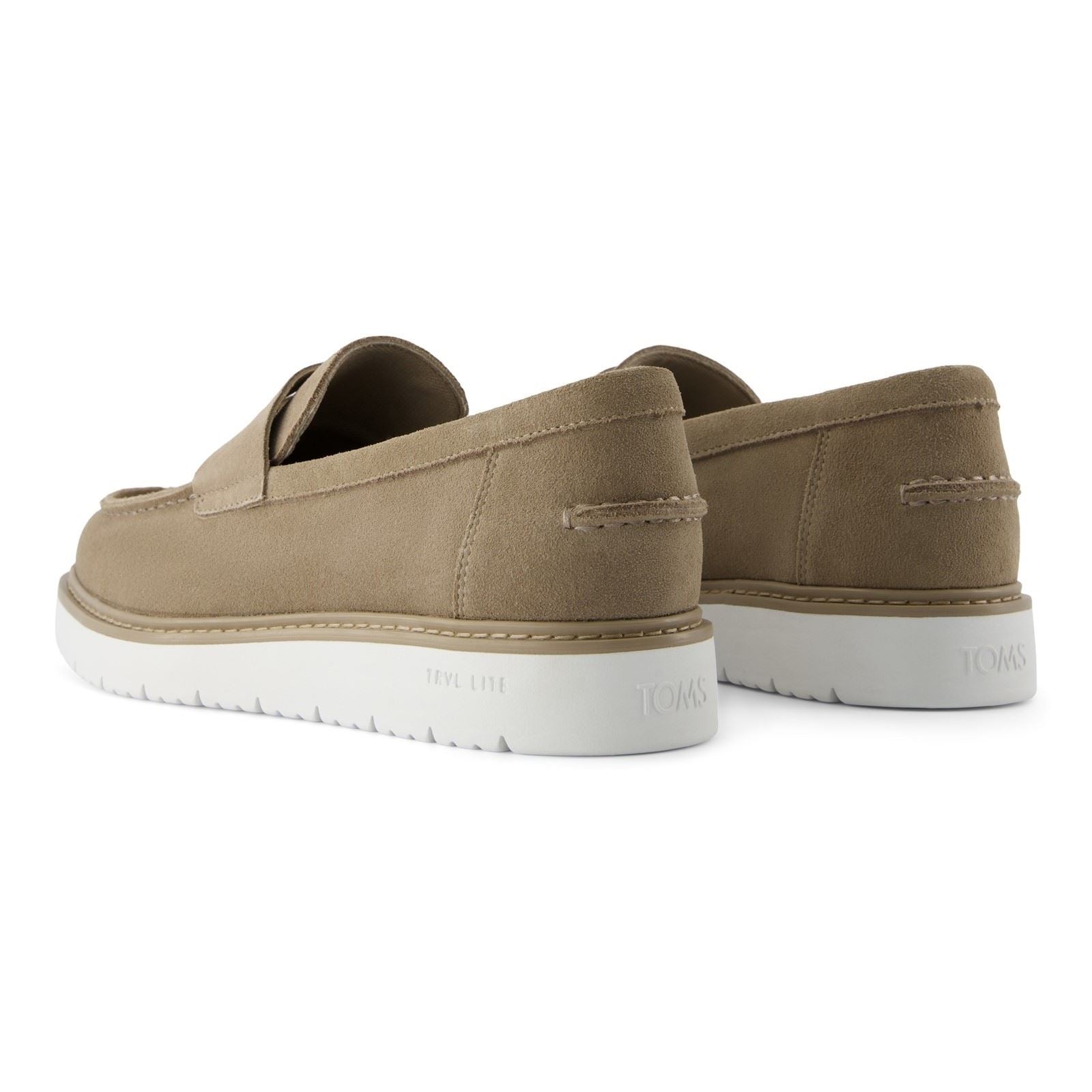 TOMS Navi TRVL LITE Havana Leather Men's Dune Loafers