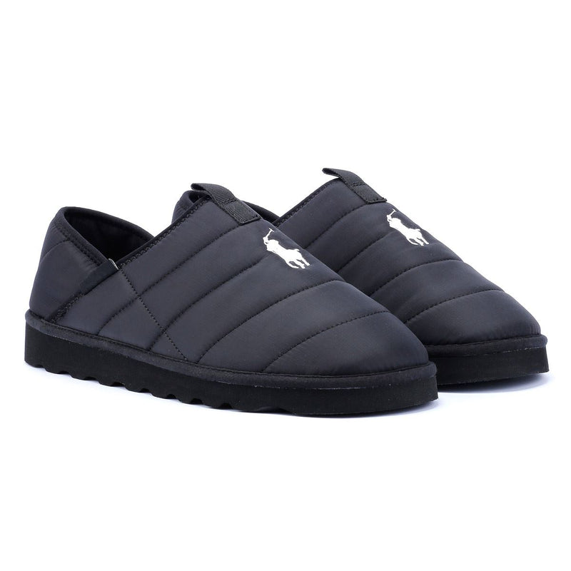 Ralph Lauren Everrett Men's Black Slippers